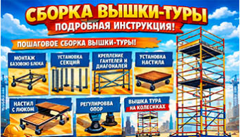 Как собрать вышку туру