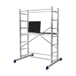 Вышка тура алюминиевая АЛЮМЕТ "Техно-3", 1,98 м